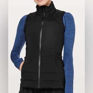 Lululemon Down For It All Black Vest
Size 8